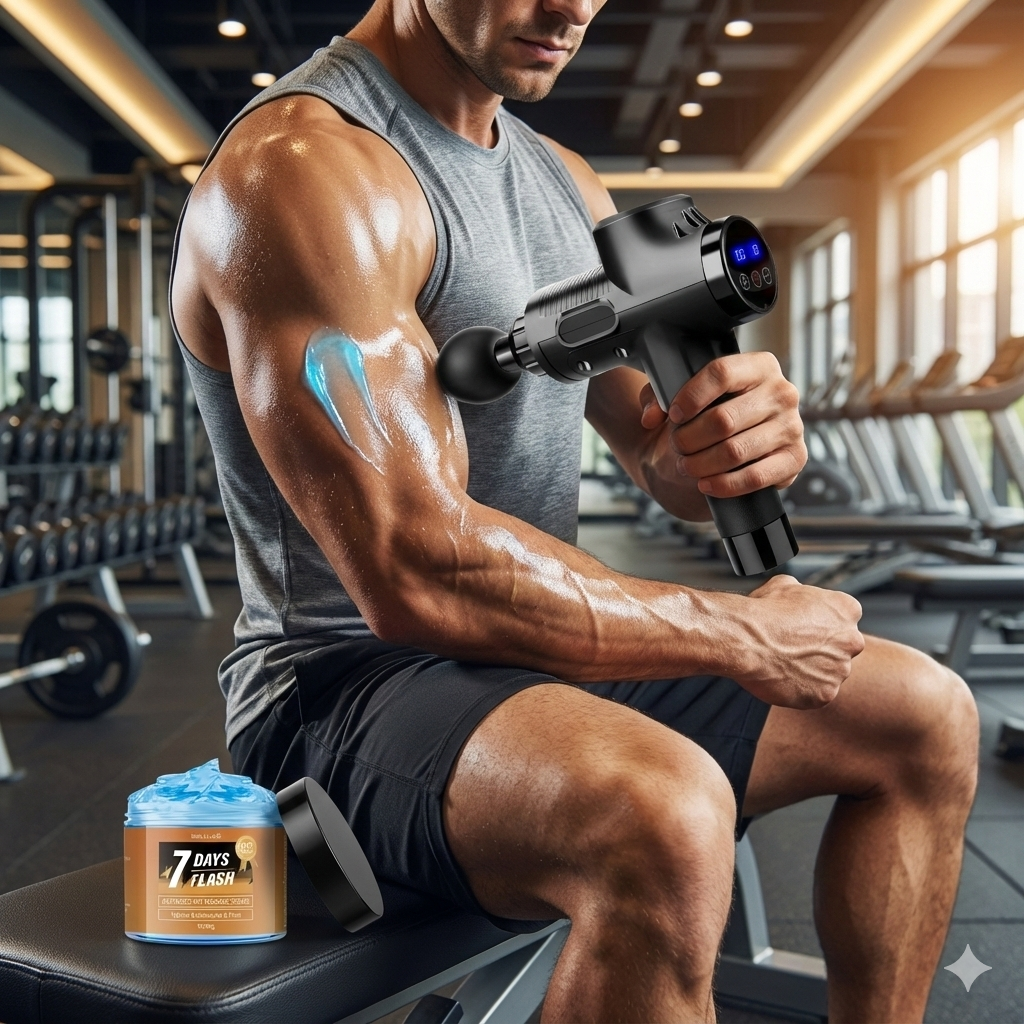 Crème massante relaxante pour muscles